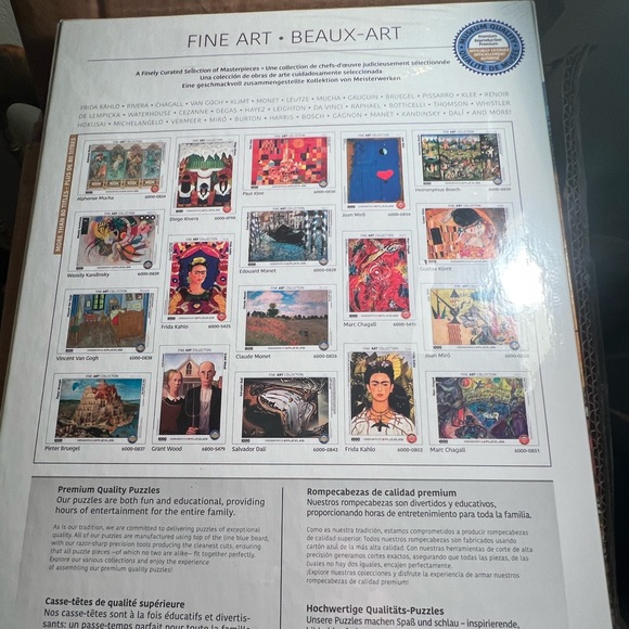 Vincent Van Gogh puzzle - Picture 1 of 2